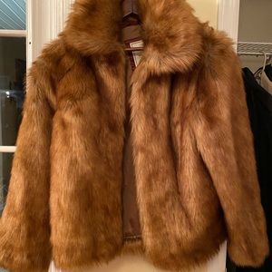 Abercrombie Faux Fur Coat